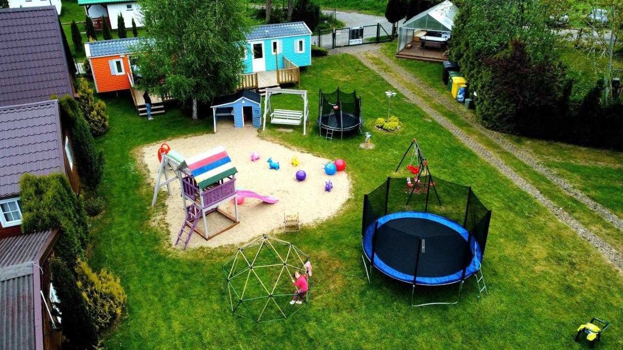 Domki Sloneczny Brzeg Dabki Bagian luar foto